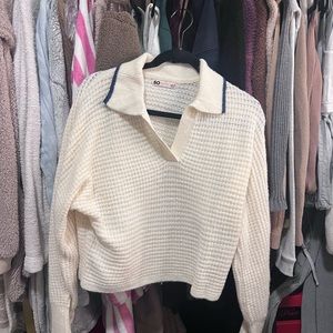Cream very very soft sweater